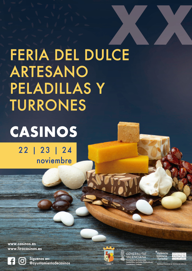 XX Feria del Dulce Artesano, Peladillas y Turrones de Casinos